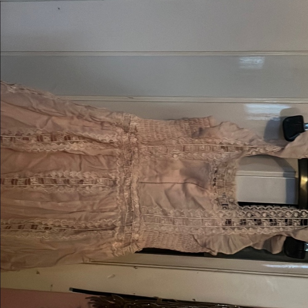 Small Girls Aqua Dress